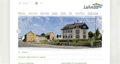 Desktop Screenshot of lahnau.de